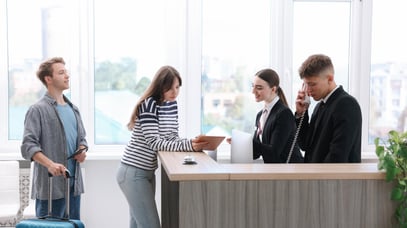 hotel receptionists