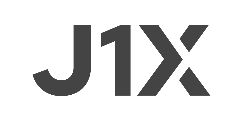 J1X Logo Grayscale